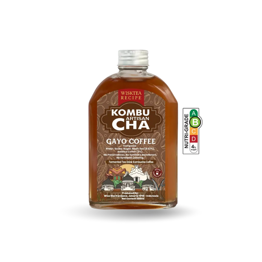 Gayo Coffee Kombucha – Energising Probiotic Drink | WiskTea Recipe
