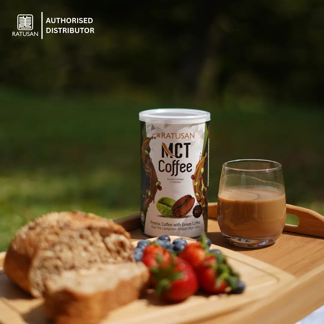 Ratusan MCT Coffee 300g – Keto, Low Caffeine, Fat Burning, Focus & Energy Boost