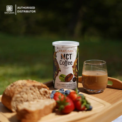 Ratusan MCT Coffee 300g – Keto, Low Caffeine, Fat Burning, Focus & Energy Boost