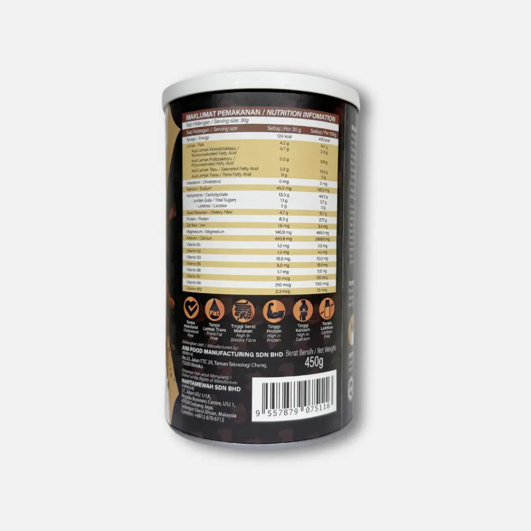 Ratusan Tru-Balance Cocoa Protein Powder 450g – 8.3g Protein, High Fiber, Superfood Shakes