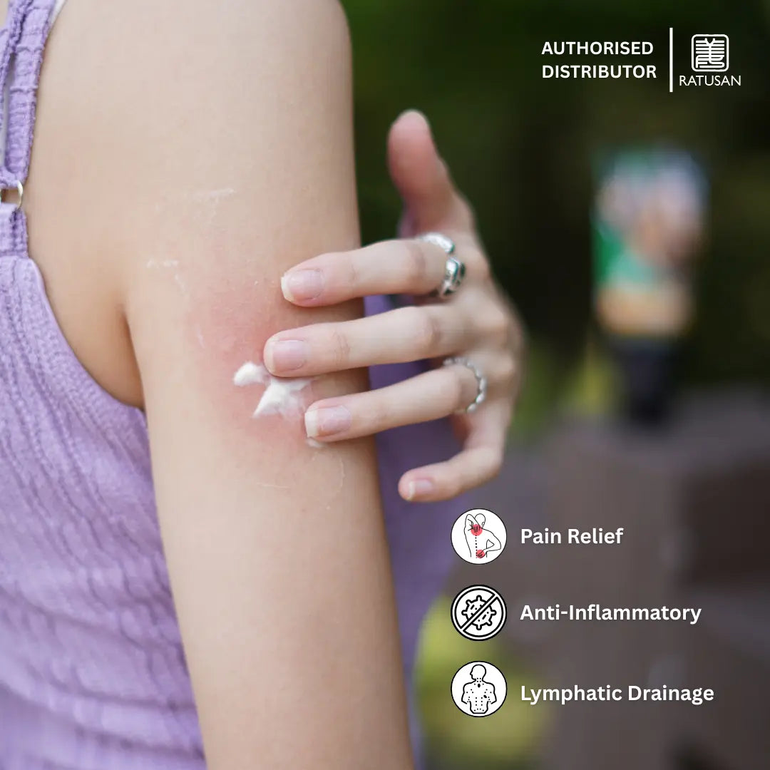 Ratusan Tru-Ginger Multipurpose Lotion 100ml – Natural Pain Relief, Better Sleep & Skin Health