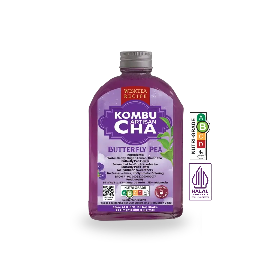 Butterfly Pea Kombucha