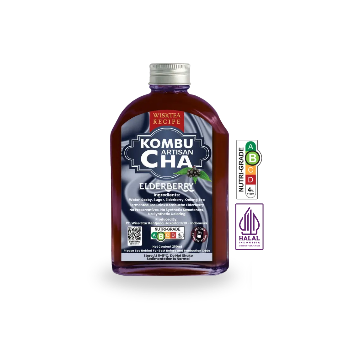 Elderberry Kombucha