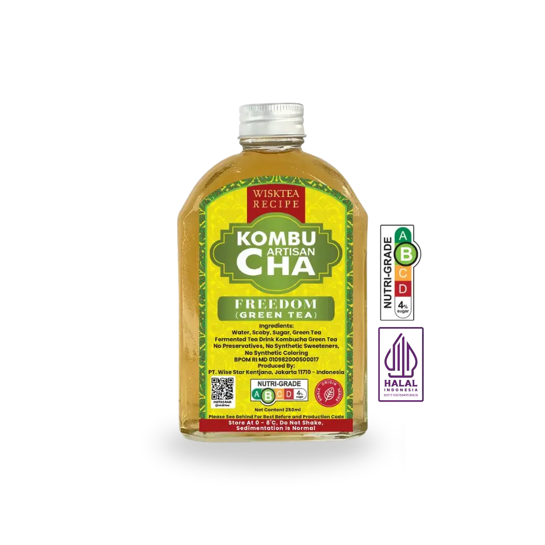 Freedom Green Tea Kombucha