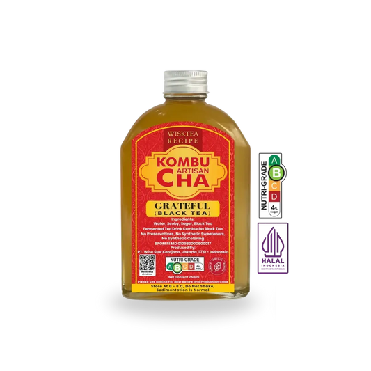 Grateful Black Tea Kombucha