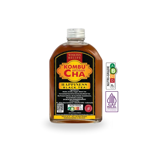 Happiness Black Tea Kombucha