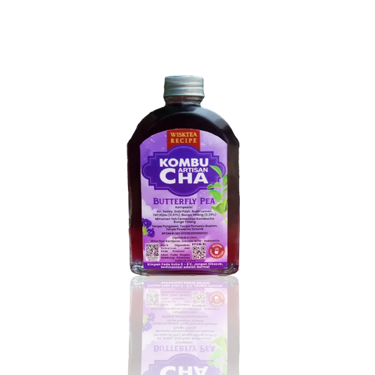 WiskTea Recipe Artisan Kombucha Butterfly Pea