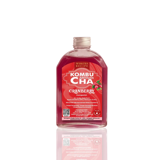 WiskTea Recipe Artisan Kombucha Cranberry