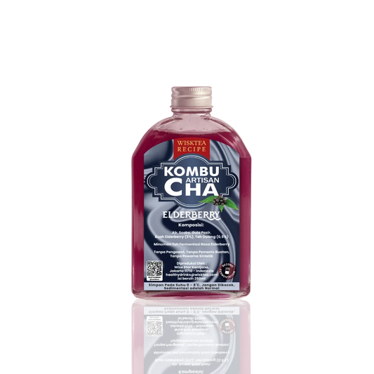 WiskTea Recipe Artisan Kombucha Elderberry