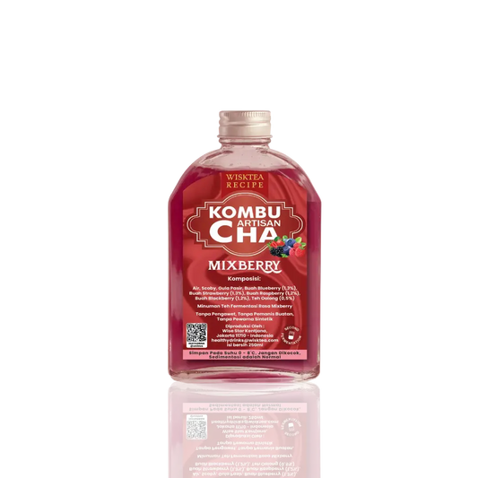 WiskTea Recipe Artisan Kombucha Mix Berry