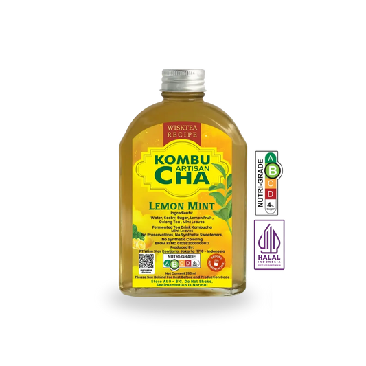 Lemon Mint Kombucha