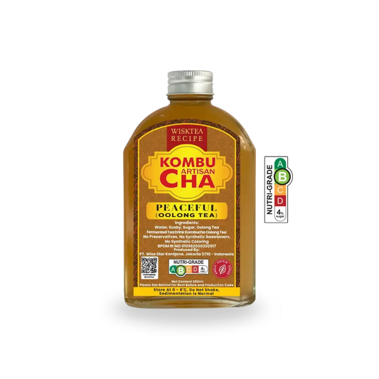WiskTea Recipe's Peaceful Kombucha with transparent background