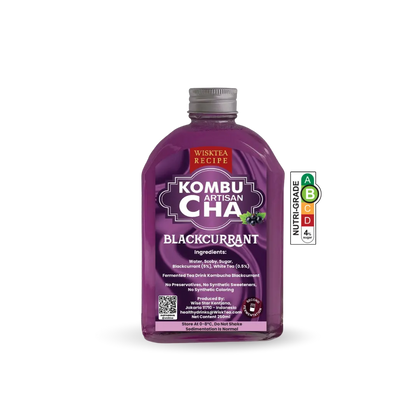 Blackcurrant Kombucha – Antioxidant Rich Probiotic Drink | WiskTea Recipe