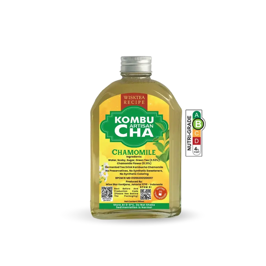 Chamomile Kombucha – Soothing Probiotic Drink | WiskTea Recipe