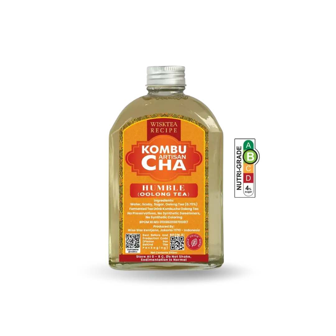Humble Oolong Tea Kombucha – Balanced Probiotic Drink | WiskTea Recipe