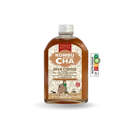 Java Coffee Kombucha – Energising Probiotic Drink | WiskTea Recipe
