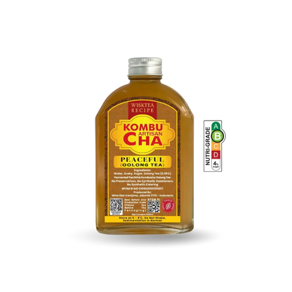 Peaceful Oolong Tea Kombucha – Calming Probiotic Drink | WiskTea Recipe