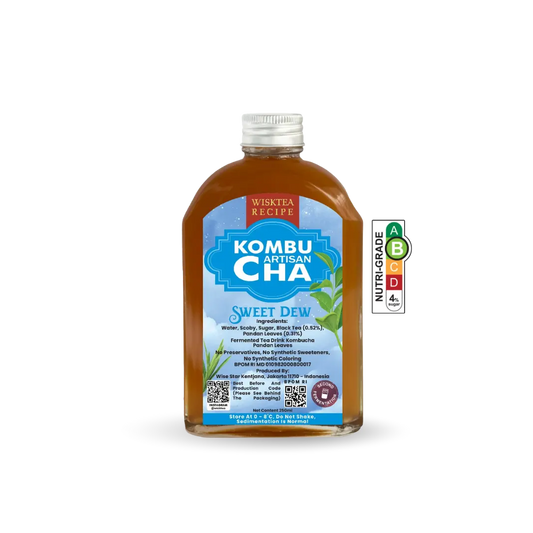 Sweet Dew Kombucha – Refreshing Probiotic Drink | WiskTea Recipe