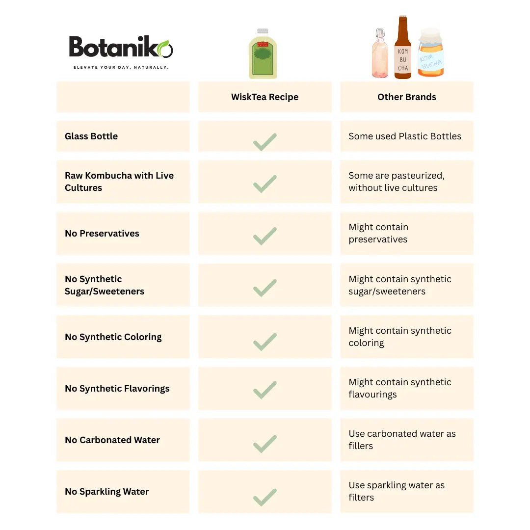 Gayo Coffee Kombucha – Energising Probiotic Drink | WiskTea Recipe
